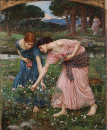 John William Waterhouse - 1909 - Gather Ye Rosebuds.jpg