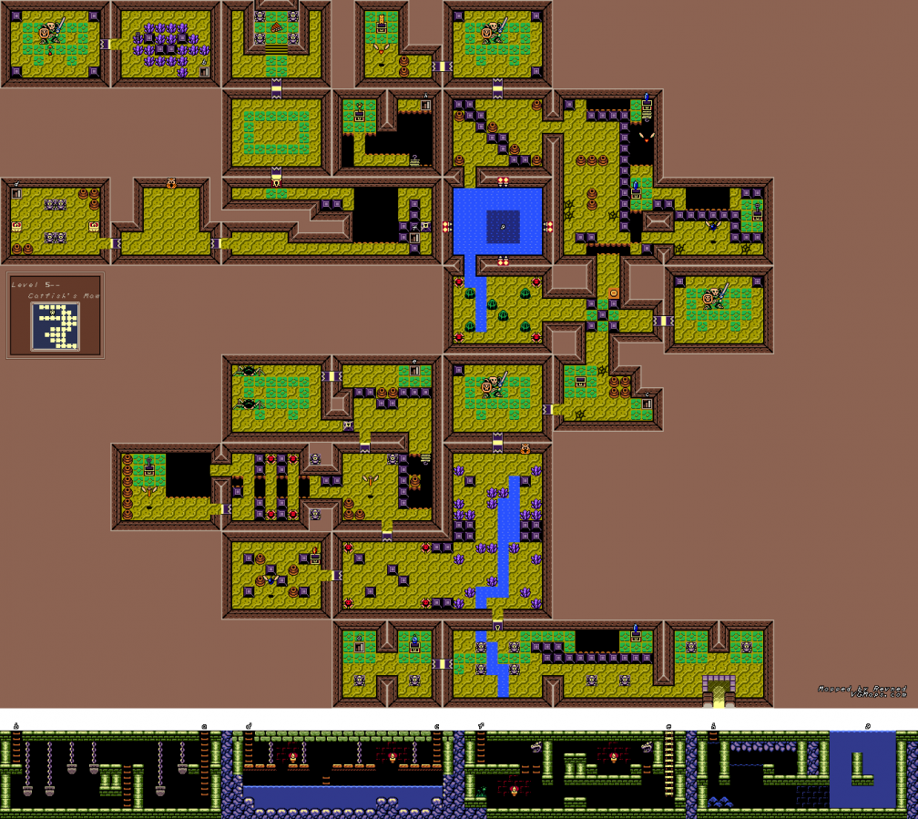 File:Legend of Zelda, The - Link's Awakening DX - GBC - Map - 5 - Catf...
