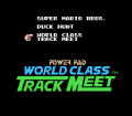 Super Mario Bros. + Duck Hunt + World Class Track Meet - NES - Screenshot - World Class Track Meet.png