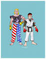 Street Fighter II - ARC - Fan Art - Tom Rhodes - Accurate Ken and Ryu.jpg
