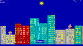 QuickBASIC - DOS - Screenshot - Gorillas.png