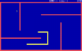 QBasic Nibbles - DOS - Screenshot - Level 4.png
