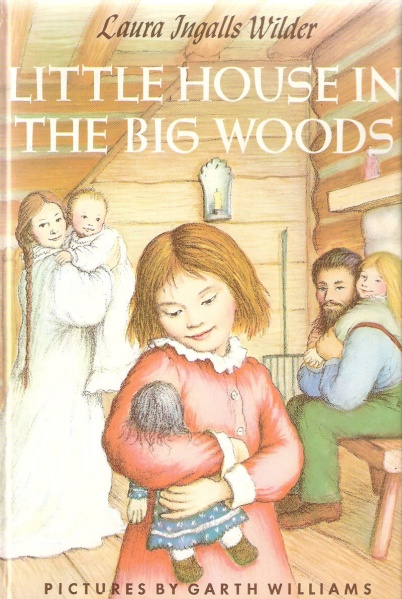 File:Little House in the Big Woods - Paperback - USA.jpg