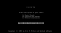 Sleuth - DOS - Screenshot - Main Menu.png