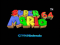 Super Mario 64 - N64 - Screenshot - Title.png